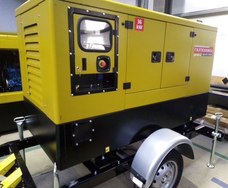 Передвижные дизель генераторные установки ЭД 36П-Т400П для обеспечения авариных выездных бригад ПАО "Ростелеком"