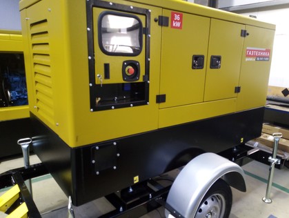Передвижные дизель генераторные установки ЭД 36П-Т400П для обеспечения авариных выездных бригад ПАО "Ростелеком"